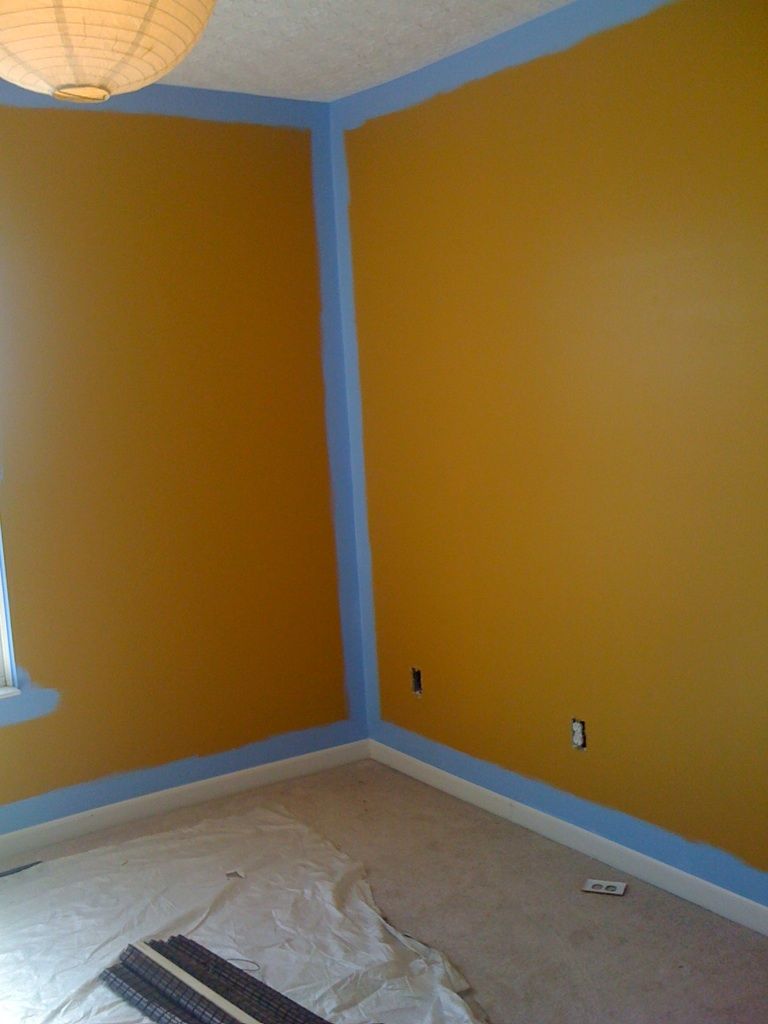 yellow to blue room cut in.