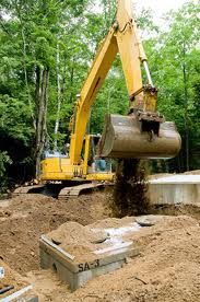 Backfilling a septic tank. Its very important to b