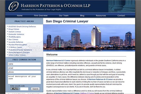 Attorney Web Design