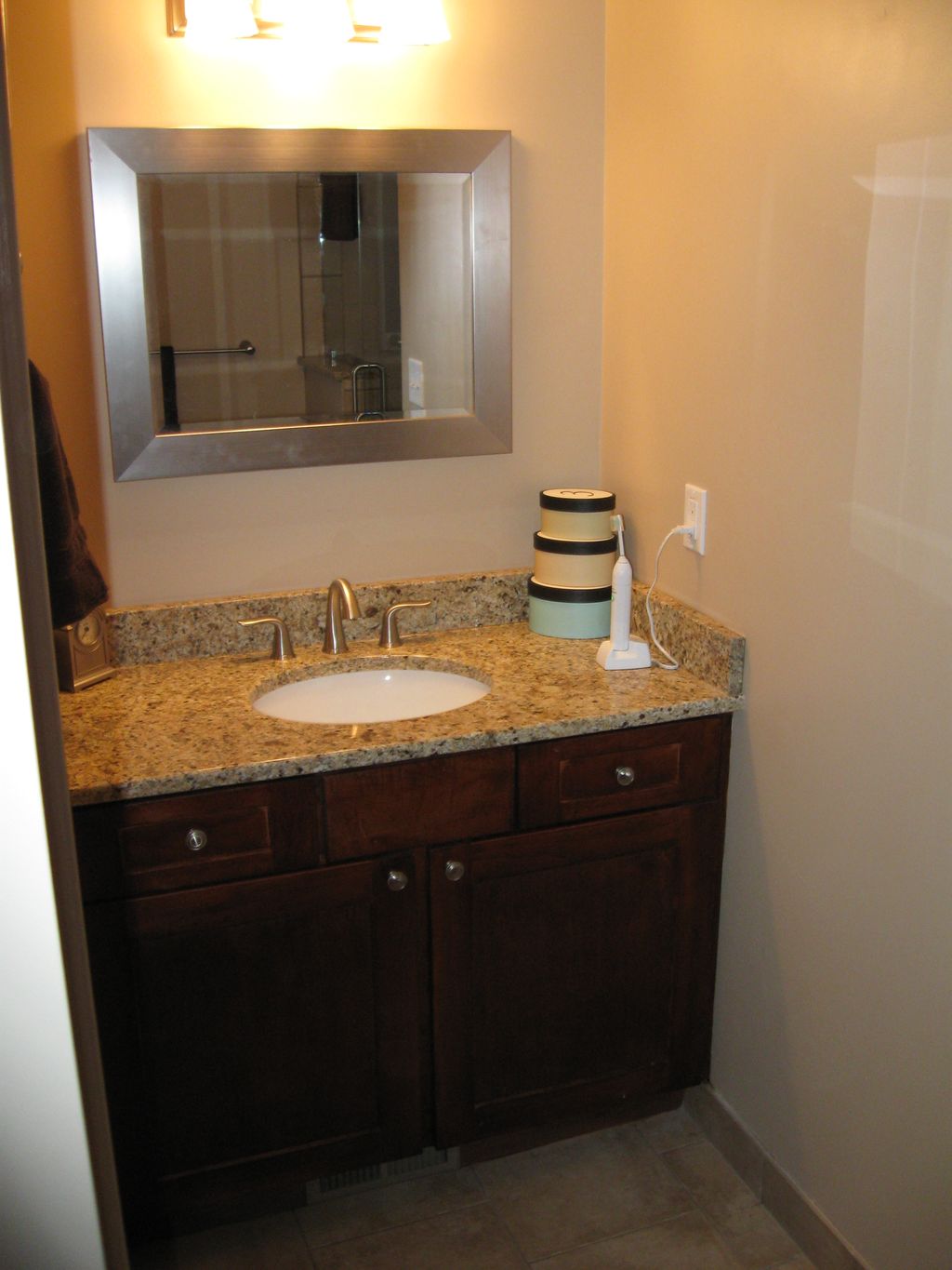 new vanity area