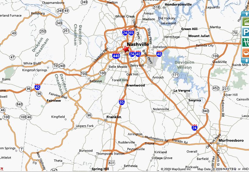 We Serve All Of NAshville, TN & Surrounding Areas 