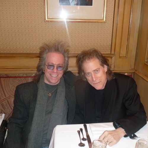 With Richard Lewis at The Friars Club in NYC!