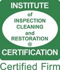 Xtreme Clean is an IICRC certified firm and each o