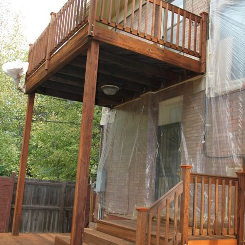 Deck Finish and Protection to House- Denver