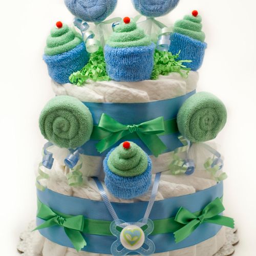 2 Tier Sweet Treat Cake is made with:
* 32-34 Pamp