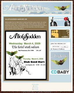 Music web site