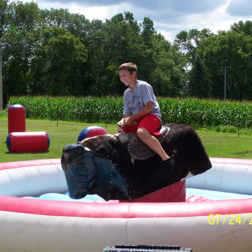 Mechanical Bull for your next event, even a backya