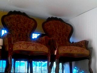 Gentlemen Chairs-Completely restored by owner.
