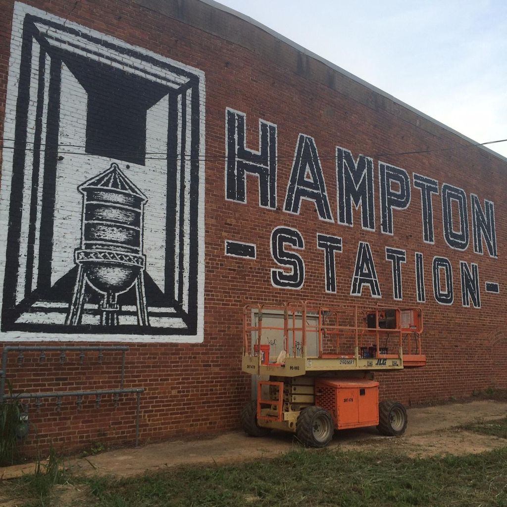 Hampton Station property signage