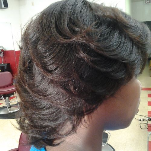 Relaxer & Feather Wrap