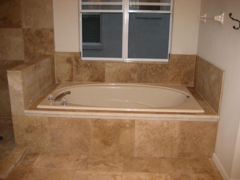 Travertine Bathroom Remodel