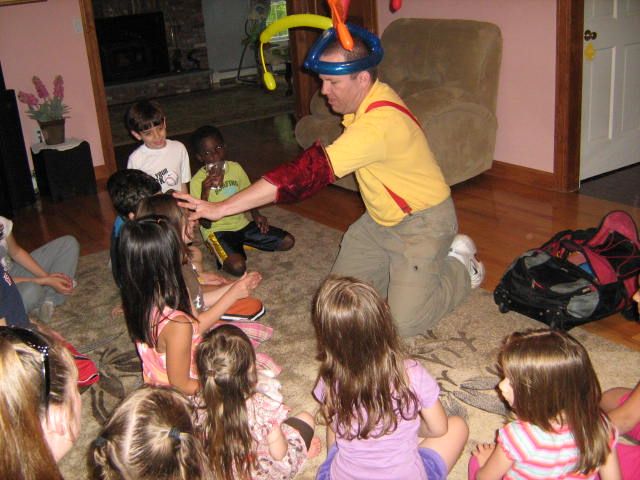 Kids love the Dynamic Dave magic show!