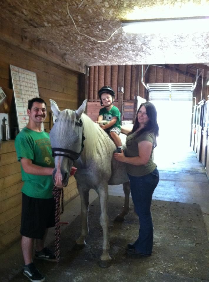 We enjoy working with riders of all ages.
