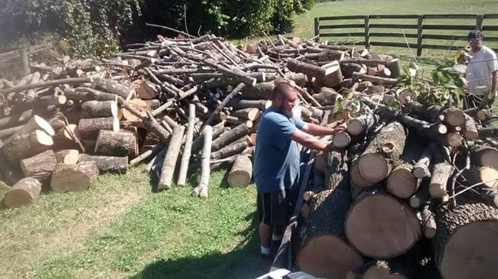 a little bit of wood