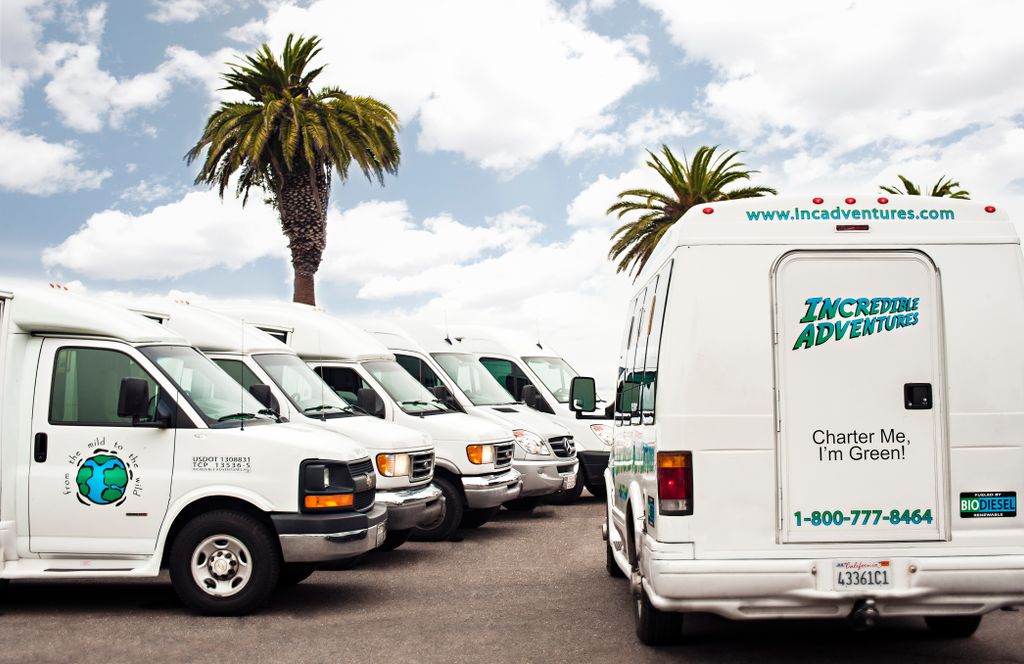 Check out our fleet of 100% biodiesel (petroleum-f