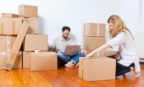 You can box your things yourself or we can do it f