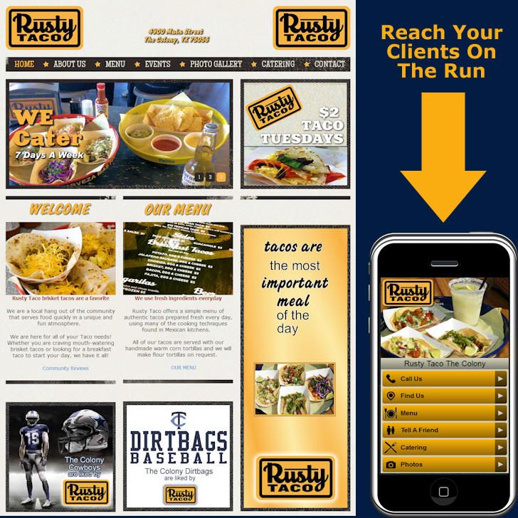 Mobile and Desktop website design