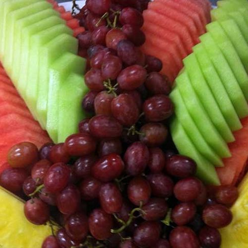 Fresh fruit platter to please the executives or yo
