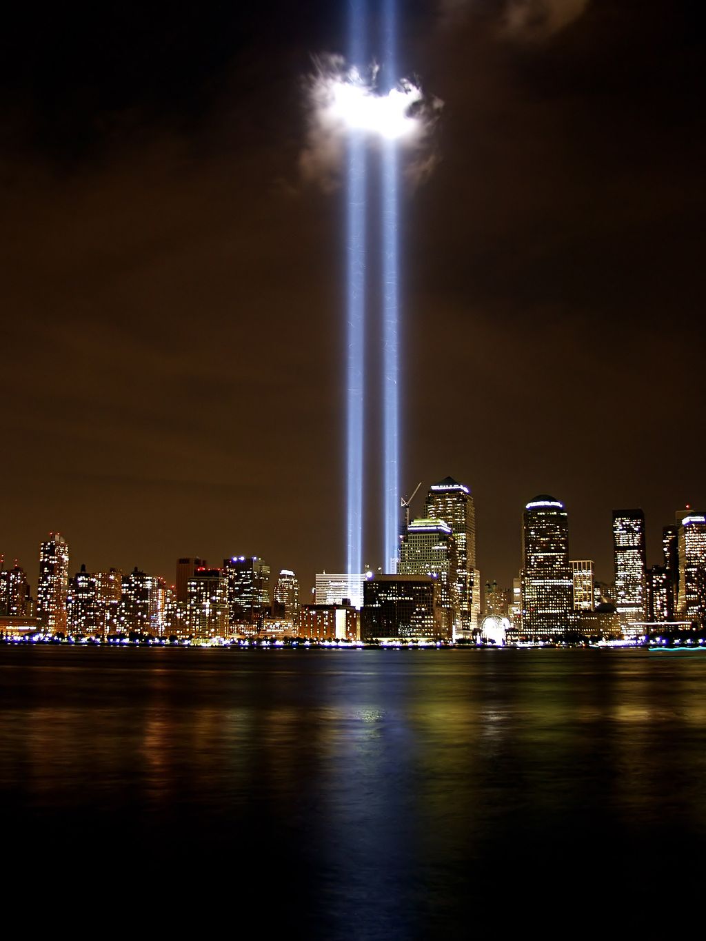 (11 2001 never forget  Taken 2003 from Brooklyn