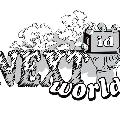 Illustration for marketing card - "Next ID World"
