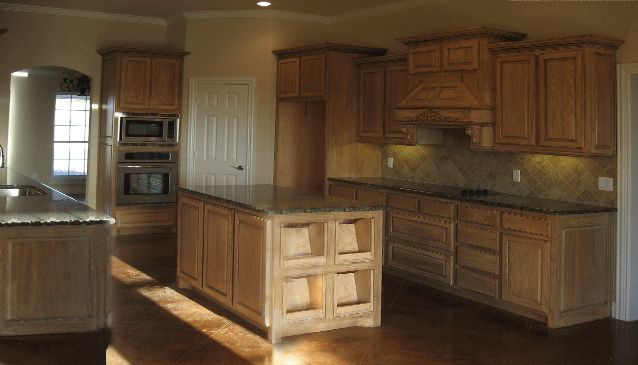 Kitchen of custom home design/build.