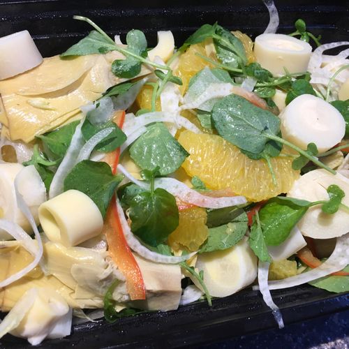 Hearts of Palm, Fennel, and Orange Salad