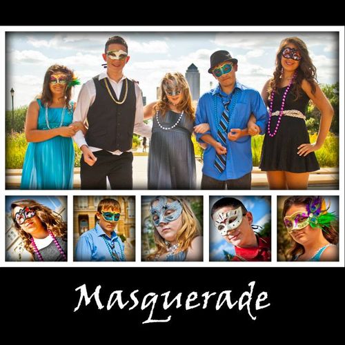 Masquerade shoot we did with our junior assistant 