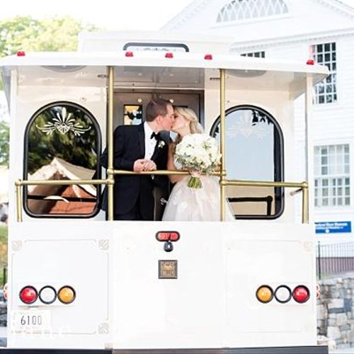 2016 White Wedding Trolley