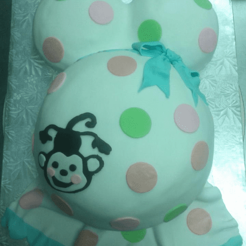 baby belly cake
