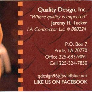Quality Design Inc.