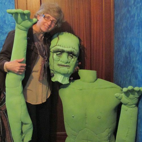 9-foot tall Frankenstein Puppet for Young Frankens