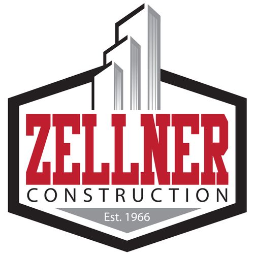 The updated logo for Zellner construction.
