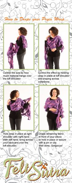 Felt Sutra. Promotional 'how to' tag.