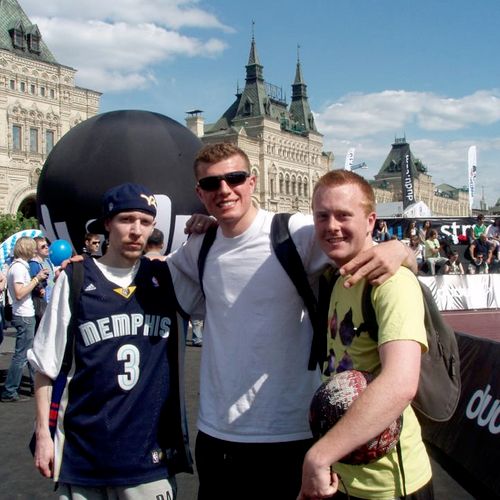 3 on 3 Tourny on Red Square.