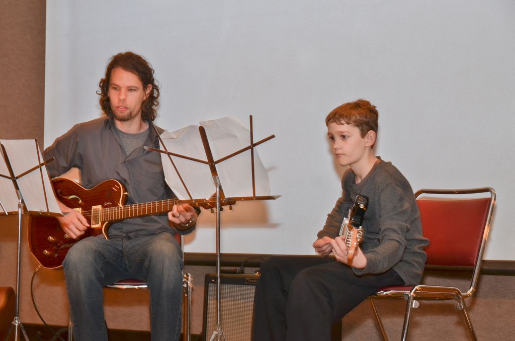 Photo from a recent student recital.