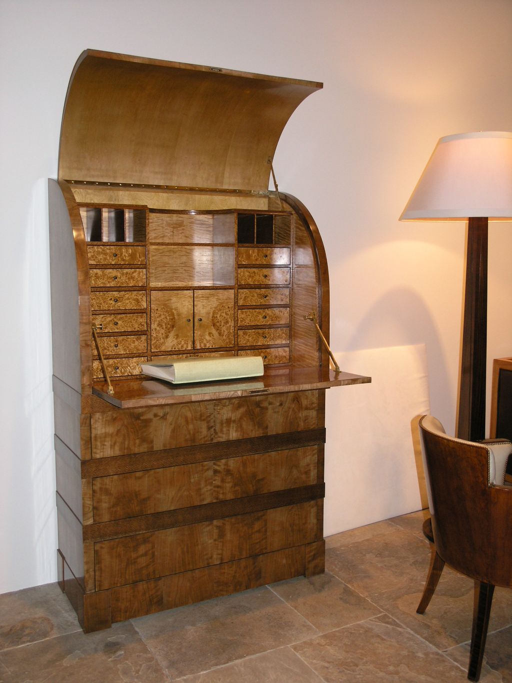 Vienna Woods original Biedermeier secretaire.