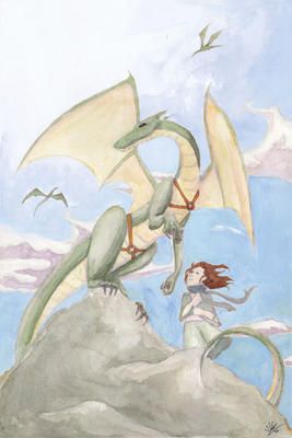 Book Cover, Watercolor.