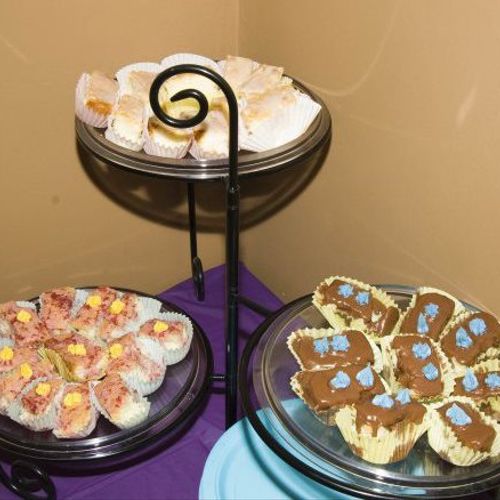 Petite Fours at Birthday party