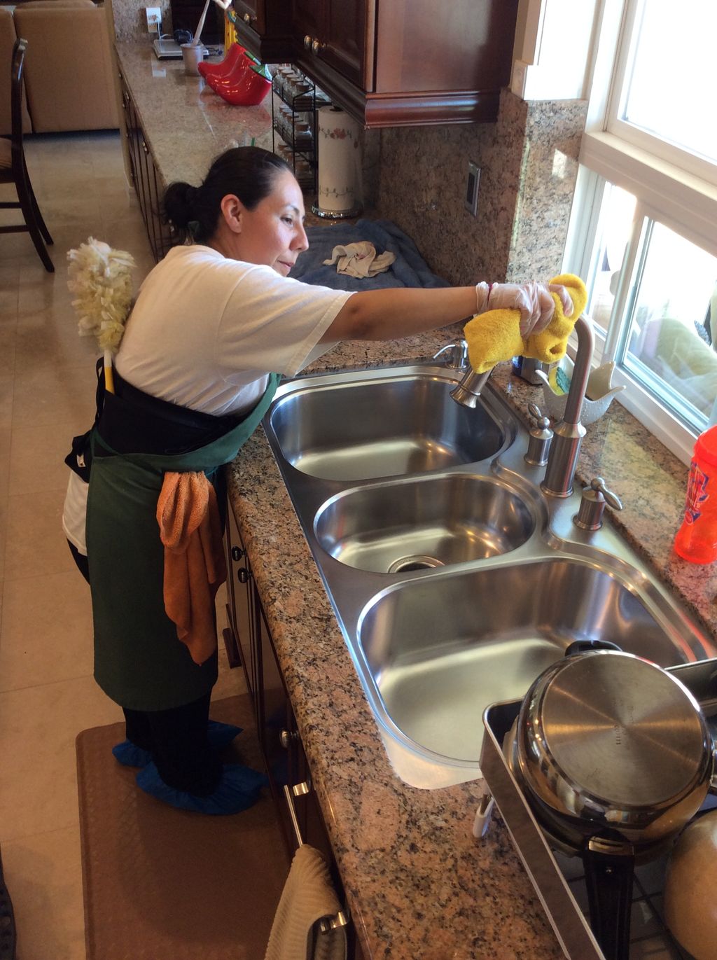 Kitchen been cleaned