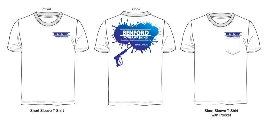 t-shirt design for a Charleston-based pressure was