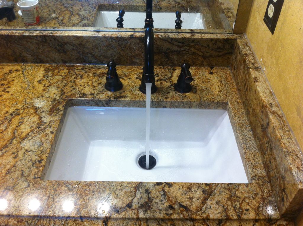 New faucet install