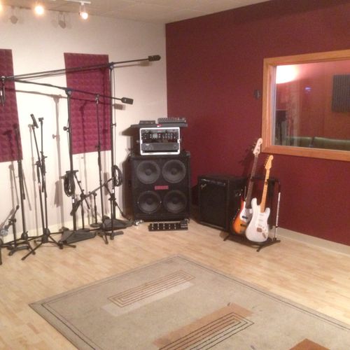 Advanced Recording Studios live room.