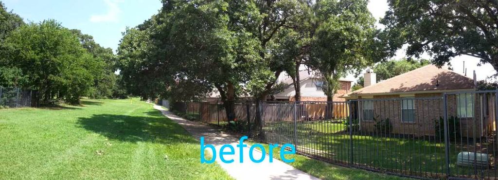 the before of a standard elevation job