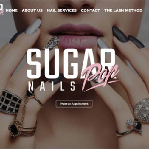 Local Nail Salon wanted a site that popped.