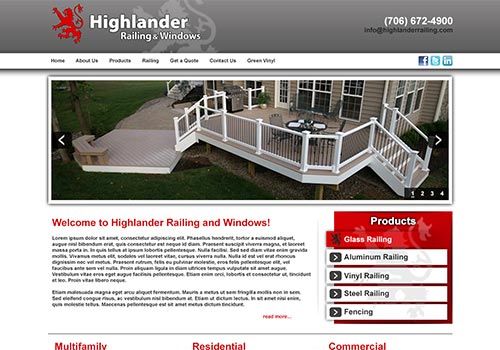This was a template we designed for a client but t