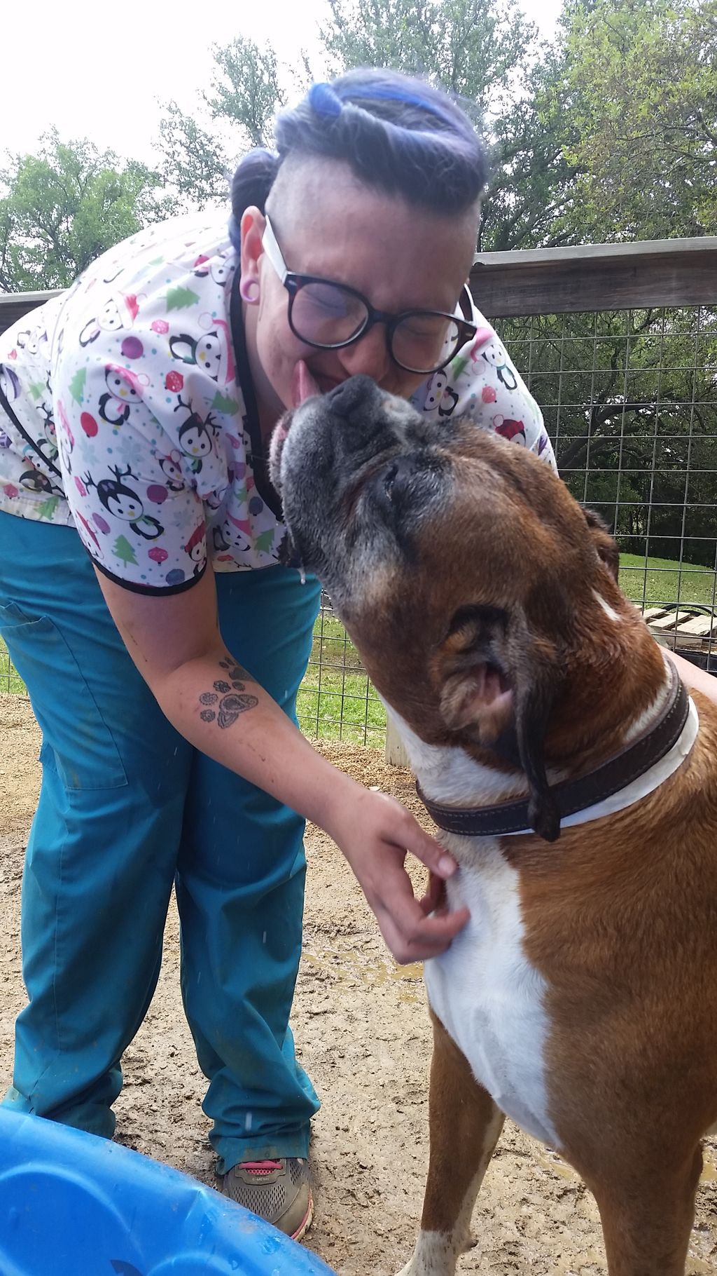 Hemi saying hello to me.