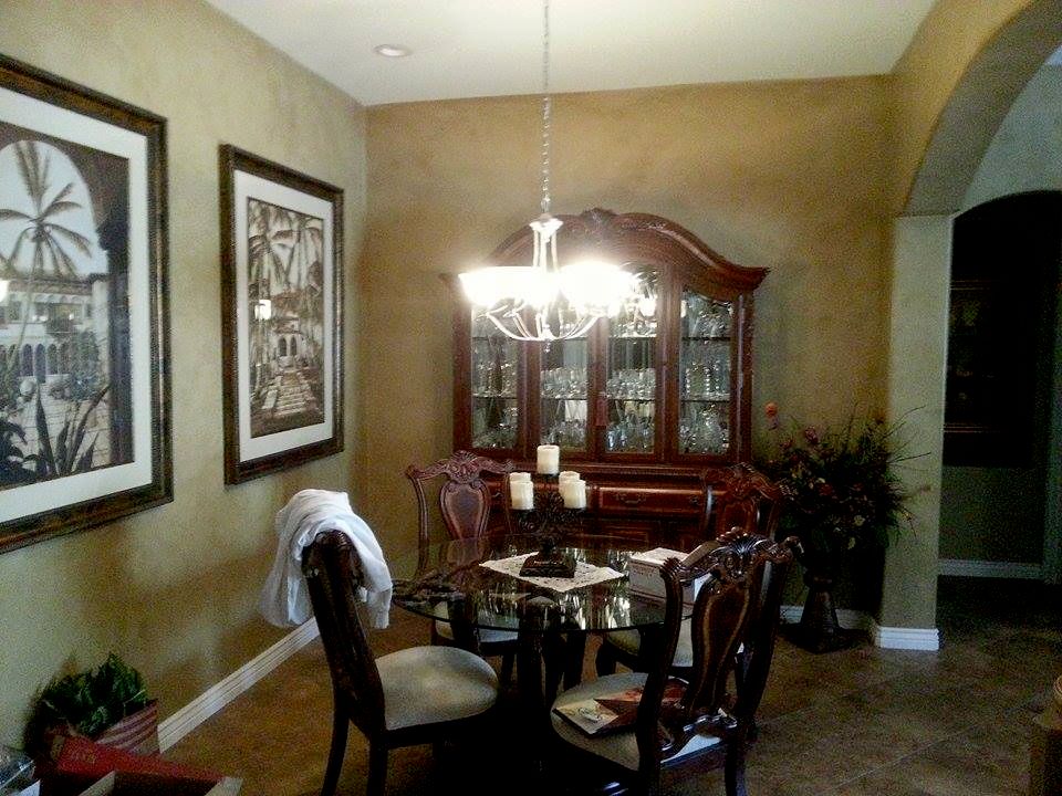 Interior faux finish