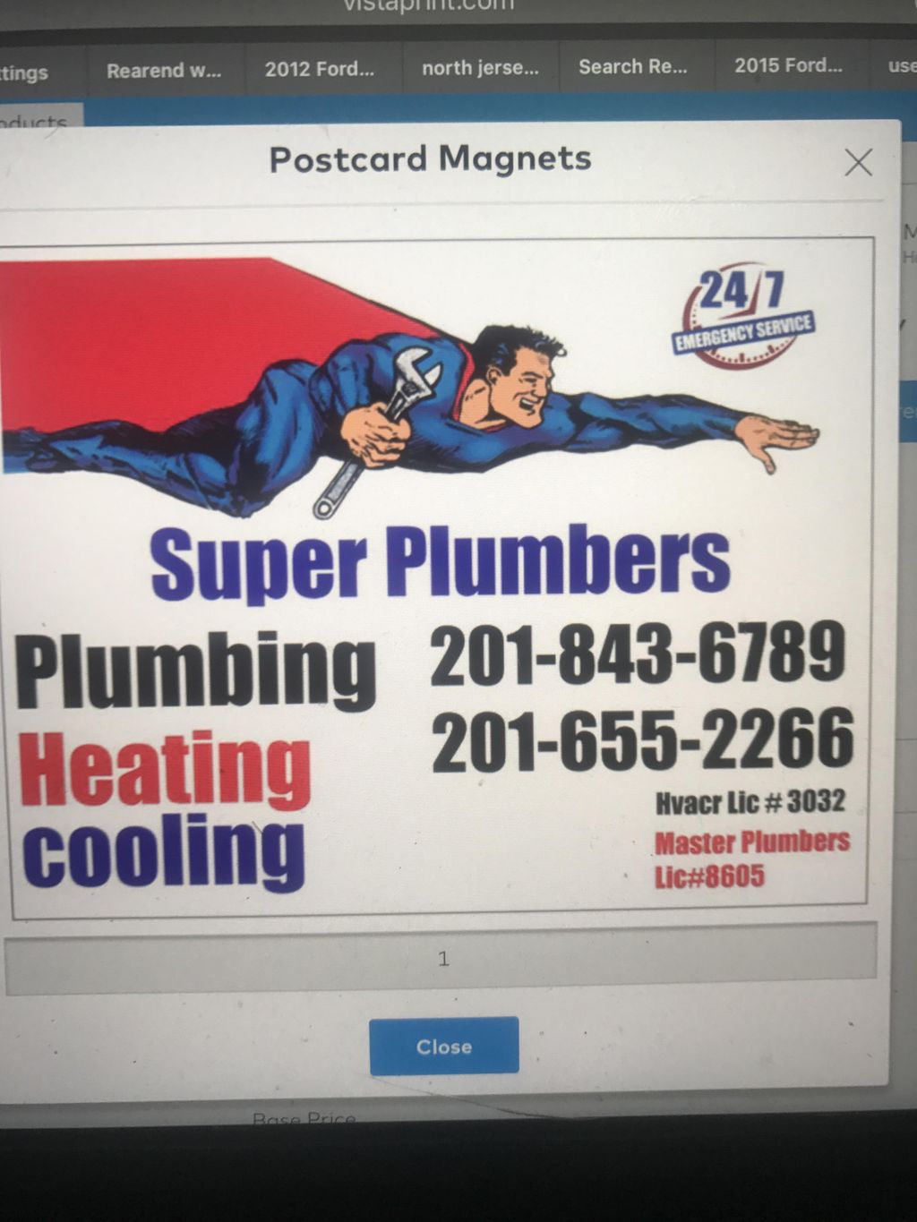 Super service . Plumbing Heating And Cooling