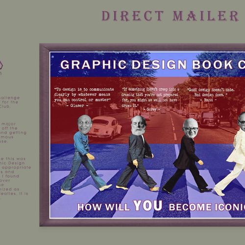 Graphic Design Direct Mailer