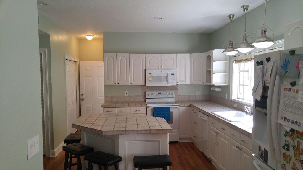 Kitchen painting. Davis Island, Tampa. 